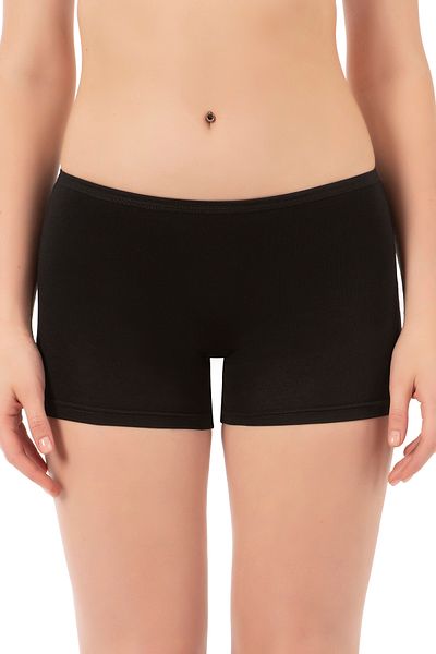 ÖZKAN underwear Özkan 0412 3 Pack Γυναικεία Lycra 95% βαμβακερή μονόζέρσεϊ εύκαμπτα άνετα κολάν μπόξερ