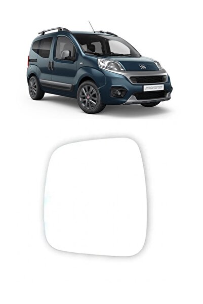 CMEPARTS Fiat Fiorino 2007 - 2024 Uyumlu Sol Dikiz Ayna Camı Elektrikli Isıtm...
