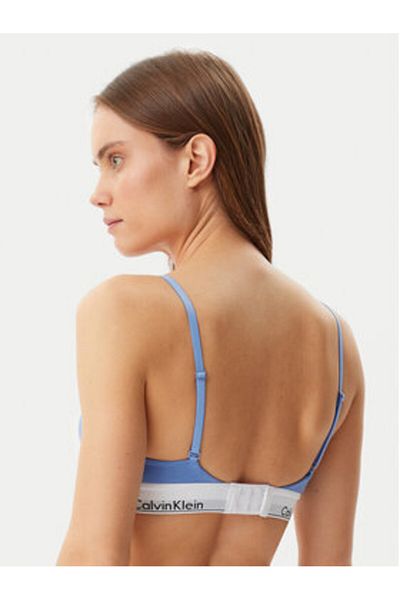 Calvin Klein Sutien tip bralette Calvin Klein pentru femei 000QF5650E Albastru
