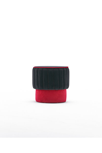 FAVORA Rose Puf - Siyah