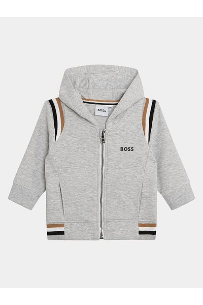 BOSS Boy Tracksuit J50630 M Gray