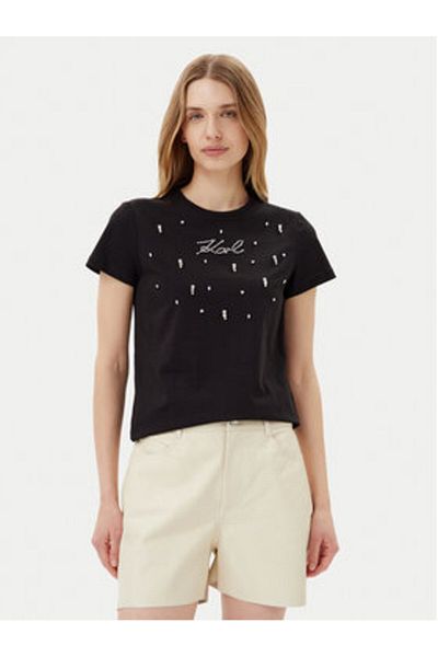 Karl Lagerfeld Tricou damă A2W17120 negru