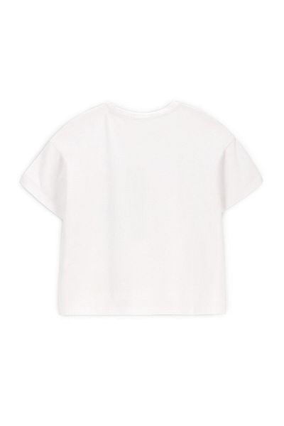 Coccodrillo Tricou pentru fete WC5143201NGJ Alb