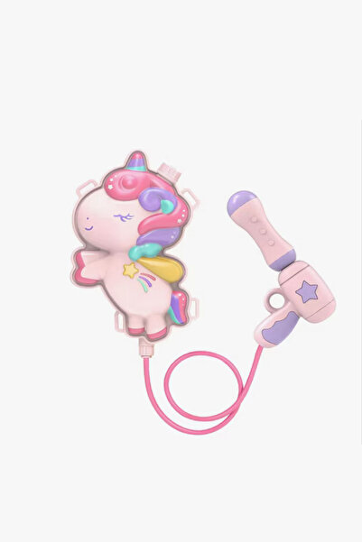 Mofy Baby Sırt Çantalı Sırta Takılabilen Pompalı Su Tabancası 2000ml Kapasite Unicorn Temalı