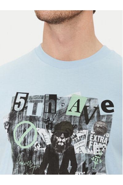 Blend Tricou bărbătesc 20717965 albastru
