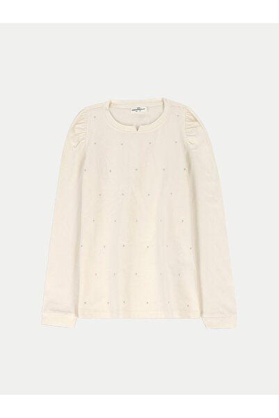 Coccodrillo Bluză pentru fete ZC4143103EJG Ecru