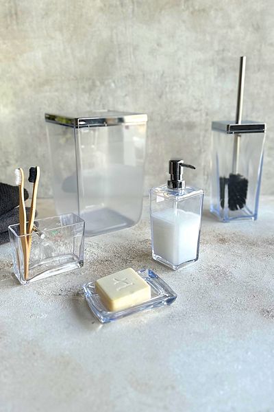 Prima Nova Transparent Biga Bathroom Set