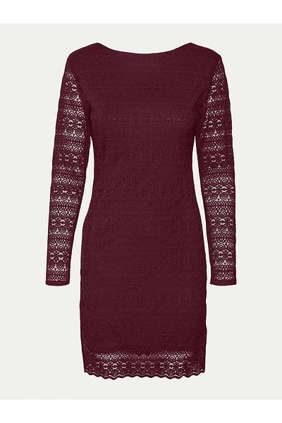 Vero Moda Women's Cocktail dress 10315445 Burgundy