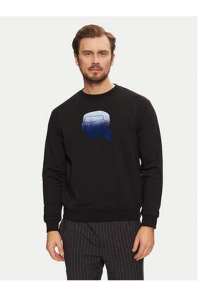 Karl Lagerfeld Mens Sweatshirt 705432 551942 Black