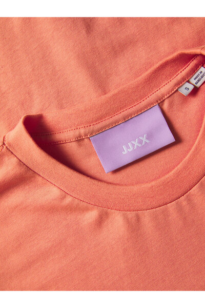 JJXX 12252311   Jxpaige Loose Ss t Shirt Jrs Salmon