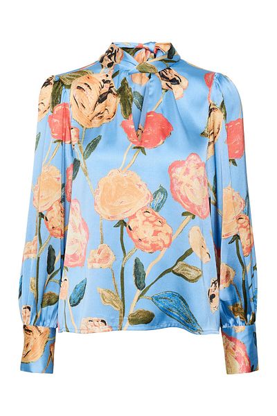 Vero Moda Bluză de damă 10282217 Albastră