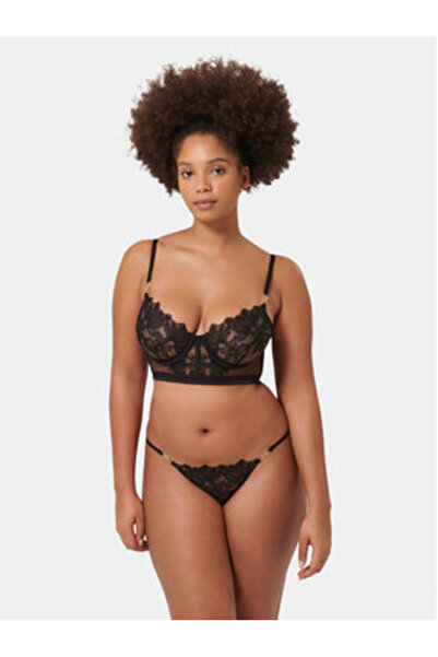 Bluebella Women's Thong 42266 Black