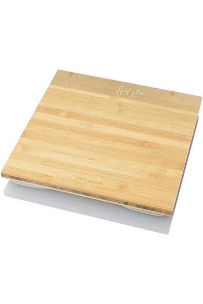 medisana Medisana PS440 40544 Body Scale DMS Sensors Automatic Shutoff Bamboo