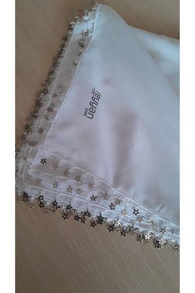 papatyambutikçeyiz Handcrafted Needlework Sequin Writing/Needlepoint/Needlepoint Embroidered Yemeni/Handcrafted Dowry Cheesecloth/Reyyan/100X100