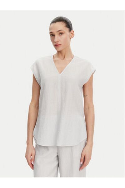 Calvin Klein Bluză de damă K20K208210 Albastru deschis