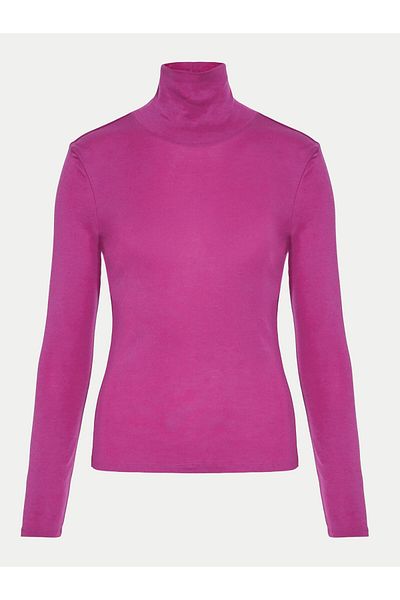 VILA Women's Turtleneck 14102279 Pink