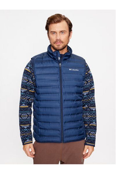 Columbia Mens Vest 1864592464 Blue