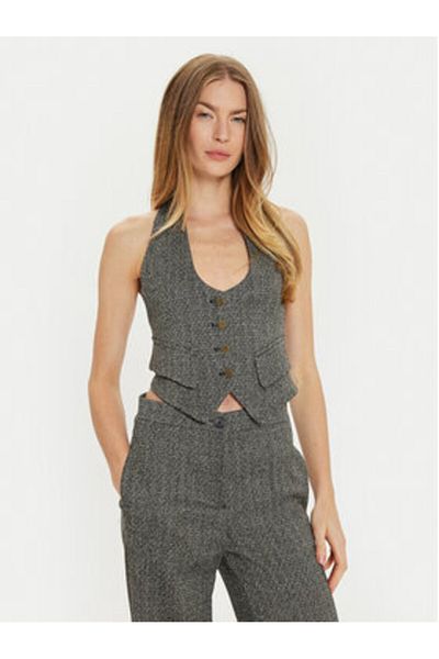 Vicolo Women's Vest TS0510 Grey