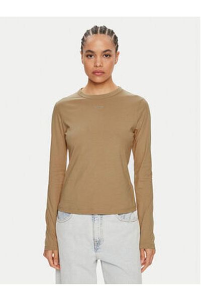 Calvin Klein Women's Blouse K20K207572 Beige
