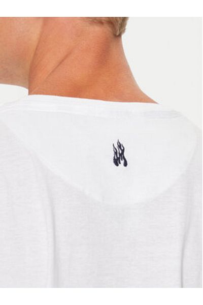 Brave Soul Tricou bărbătesc MTS-149SKEN alb