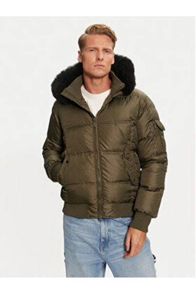 Bomboogie Jachetă de puf pentru bărbați JM603VTNIW3 Verde