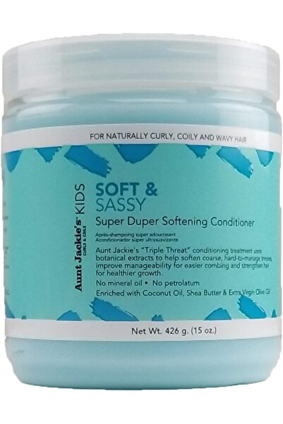 Aunt Jackie's بلسم الشعر الناعم والجذاب من جيرلز سوبر دوبر، 15 أونصة