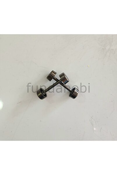 fundahobi حقيبة محبوكة بسقاطة لولبية - أسود 3 سم 2 زوج