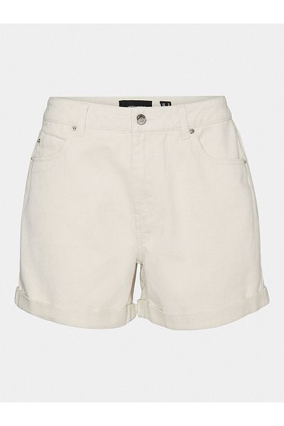 Vero Moda Women's Denim Shorts 10279493 Ecru