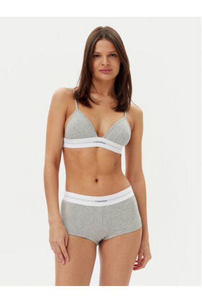 Calvin Klein Pantaloni scurți boxer pentru femei Calvin Klein Underwear LV00QF8024 Gri