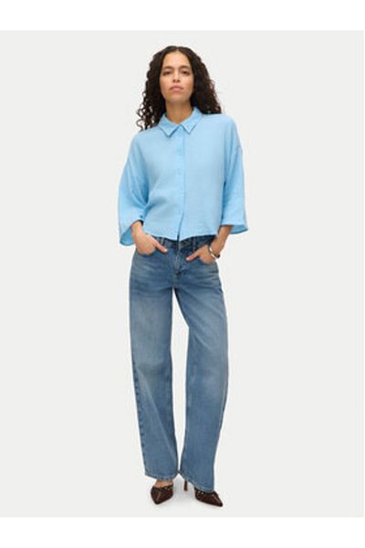 Vero Moda Cămașă de damă 10279685 Albastră