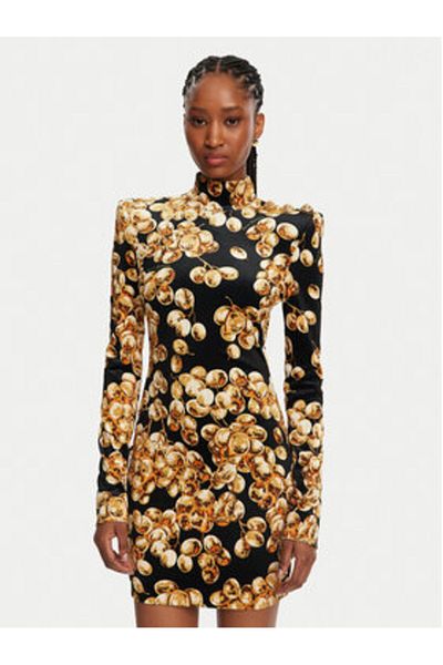 BALMAIN Rochie casual pentru femei DF0R8755JJ44 Negru