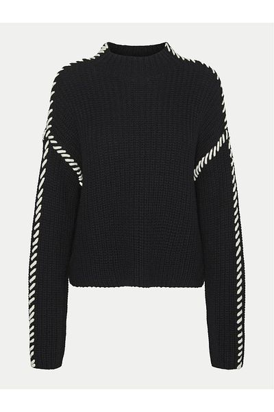 Vero Moda Pulover pentru femei vero moda 10313514 Negru