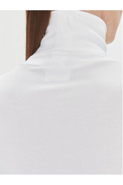 Calvin Klein Pulover cu guler înalt pentru femei K20K206053 Alb