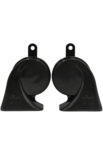 Generic بوق حلزوني مزدوج النغمة MR-80-002، 105-118 ديسيبل، مقاوم للعوامل الجوية، سهل التركيب، مناسب لجميع أنواع المركبات