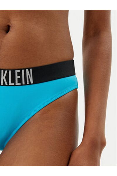 Calvin Klein Calvin Klein Swimwear Slip de bikini pentru femei KW0KW02856 Albastru