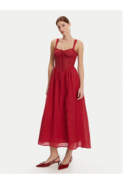 Bardot Rochie de cocktail pentru femei 59237DB roșie