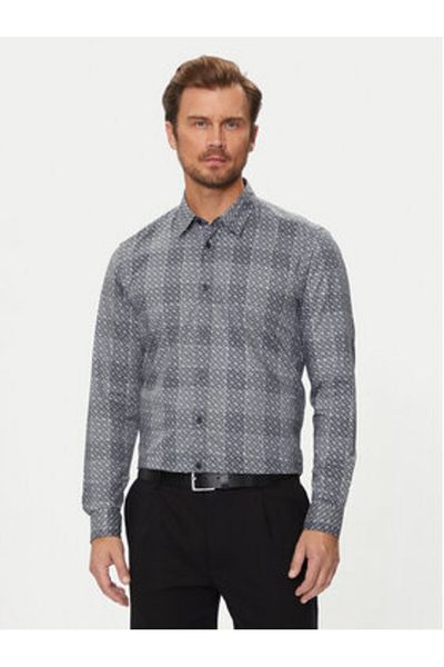 BOSS boss Mens Shirt 50521641 Gray