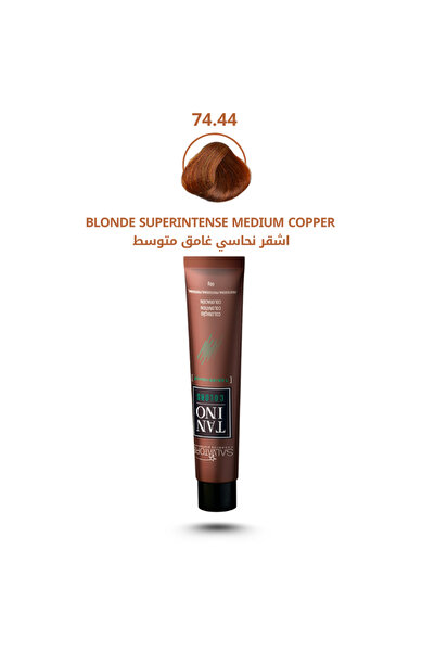 TANINO صبغة شعر أشقر نحاسي داكن متوسط درجة اللون 74.44