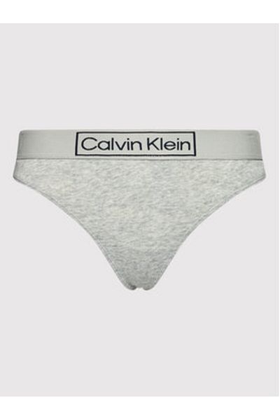 Calvin Klein Lenjerie intimă Calvin Klein Tanga pentru femei 000QF6774E Gri