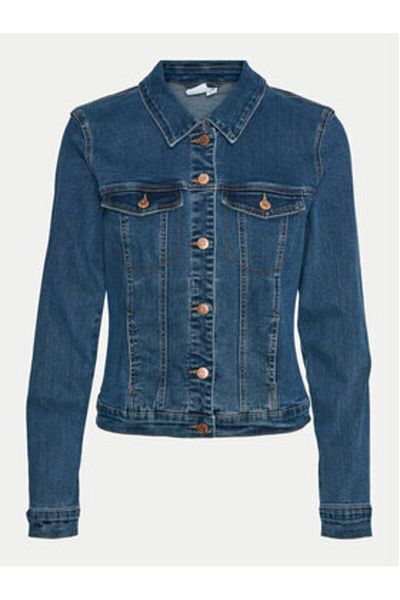 Vero Moda vero moda Jachetă din denim pentru femei 10279492 Albastră