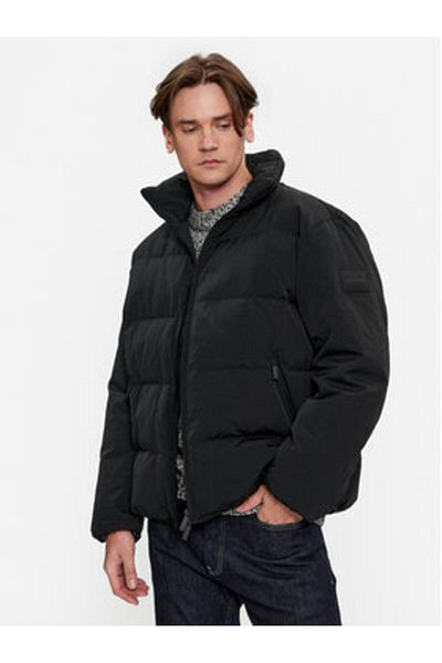 Calvin Klein Jachetă de puf pentru bărbați K10K111882 Neagră