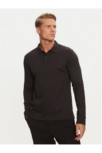 Calvin Klein Polo pentru bărbați K10K112750 Negru