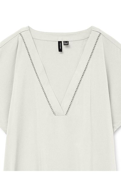 Vero Moda Bluză de damă 10327551 Alb