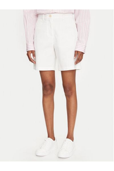Gant Women's Fabric Shorts 4020119 White