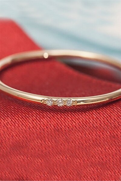 Cem Aykan Kuyumculuk Taşlı Ince Alyans - Ak1380