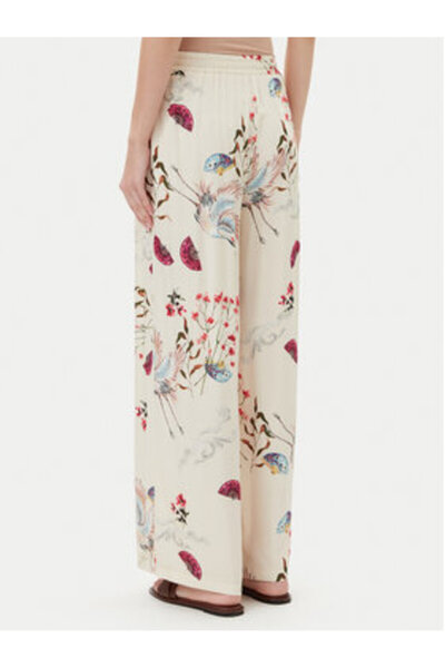 Vicolo Pantaloni din material textil pentru femei TD0814 bej