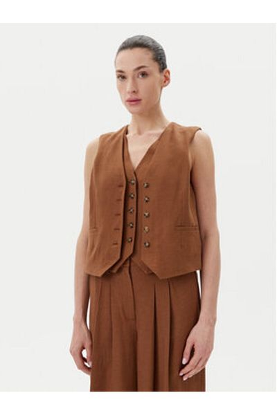 Birgitte Herskind Women's Vest 5505840 Brown