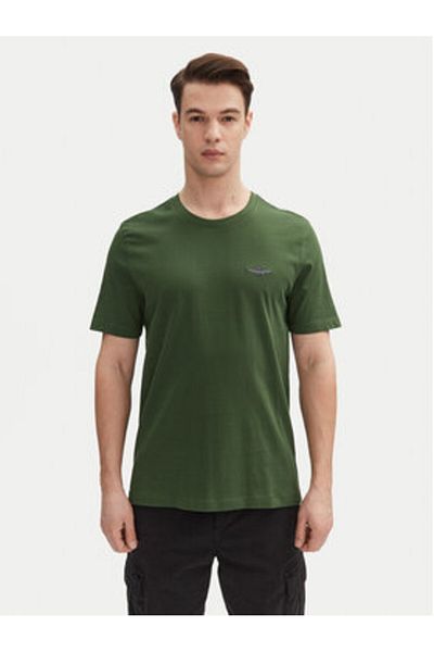 Aeronautica Militare Tricou bărbătesc 251TS2376J592 Verde