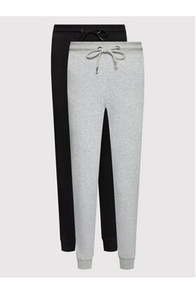 Brave Soul Set de 2 perechi de pantaloni pentru femei LJB-69JUDE2PK Negru, Gri