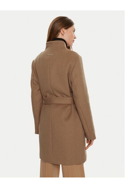 Calvin Klein Palton de lână pentru femei K20K207700 bej